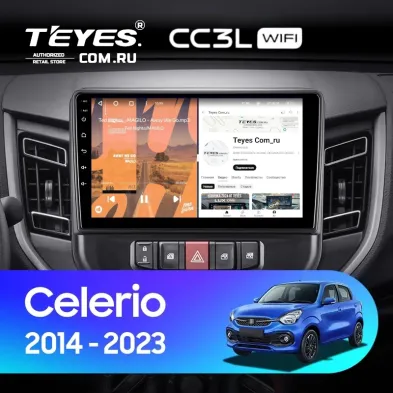 Штатная магнитола Teyes CC3L WiFi 2/32 Suzuki Celerio (2014-2023)