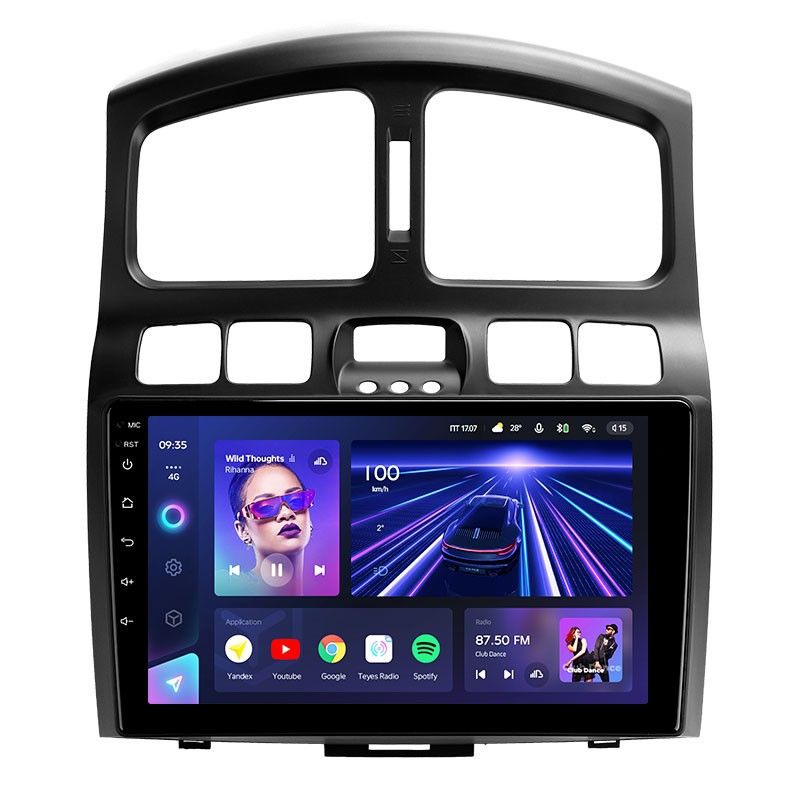 Штатная магнитола Teyes CC3 4/32 Hyundai Santa Fe SM (2000-2012)