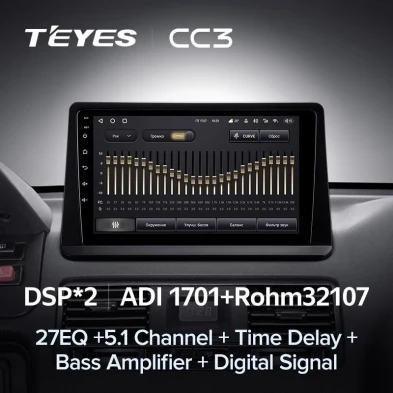 Штатная магнитола Teyes CC3 4/32 Mitsubishi Pajero 2 (1991-2004)