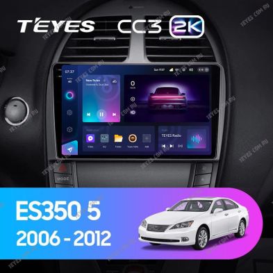 Штатная магнитола Teyes CC3 2K 4/64 Lexus ES350 5 V XV40 (2006-2012) Тип-C