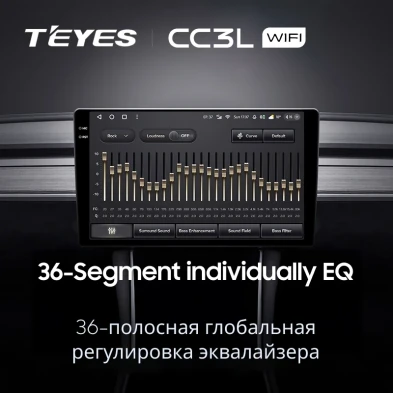 Штатная магнитола Teyes CC3L WiFi 2/32 Nissan Ad (2006-2016) Правый руль