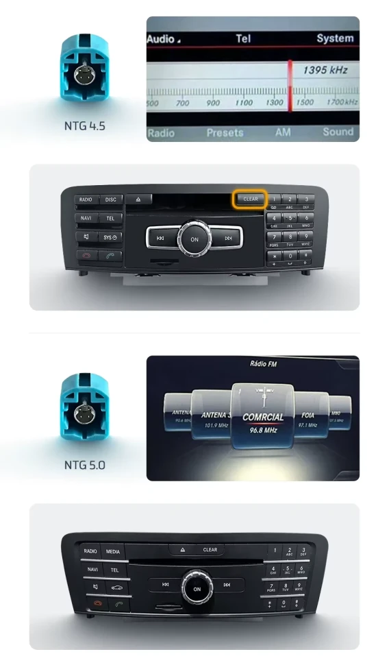 Штатная магнитола Teyes LUX ONE 6/128 Mercedes-Benz CLA-Class C117 X117 (NTG 5.0) (2016-2019)