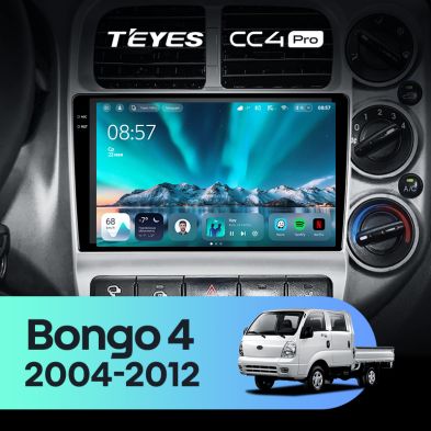Штатная магнитола Teyes CC4 Pro 8/128 Kia Bongo 4 (2004-2012)
