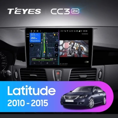 Штатная магнитола Teyes CC3 2K 4/32 Renault Latitude 1 (2010-2015)