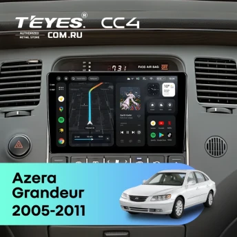 Штатная магнитола Teyes CC4 8/128 Hyundai Grandeur (2005-2011)