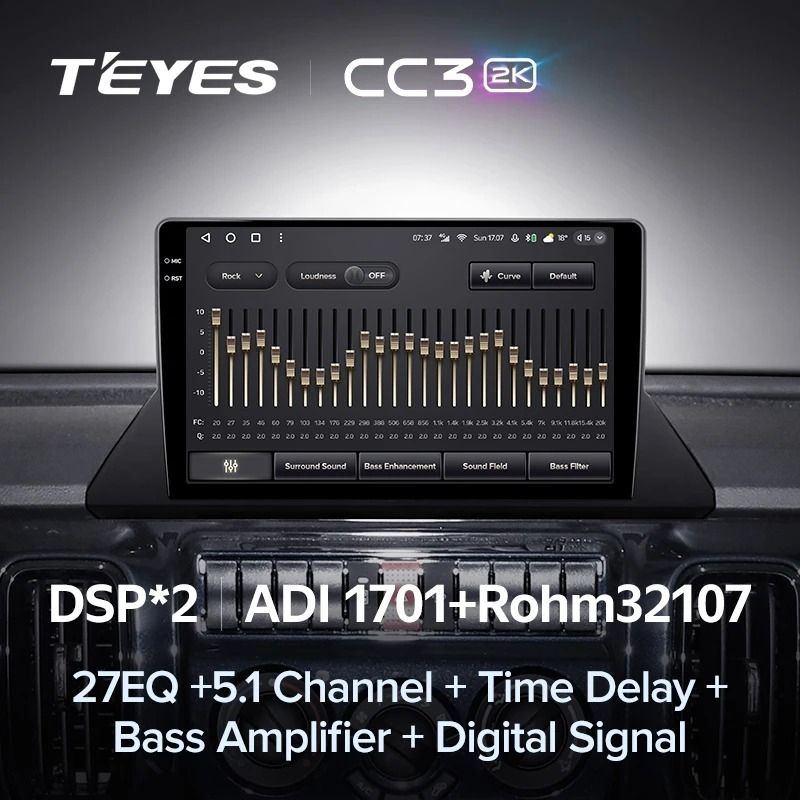 Штатная магнитола Teyes CC3 2K 6/128 Iveco Daily (2023-2024)