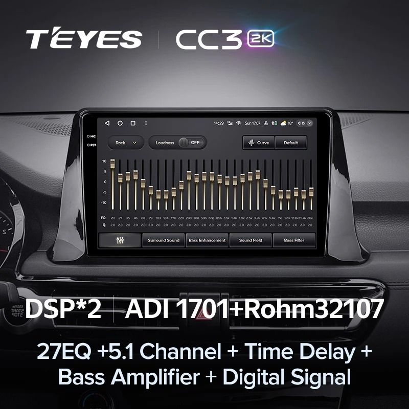 Штатная магнитола Teyes CC3 2K 6/128 Kia Seltos SP2 (2019-2023)