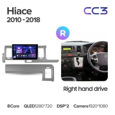 Штатная магнитола Teyes CC3 4/32 Toyota Hiace H200 (2010-2018) Правый руль