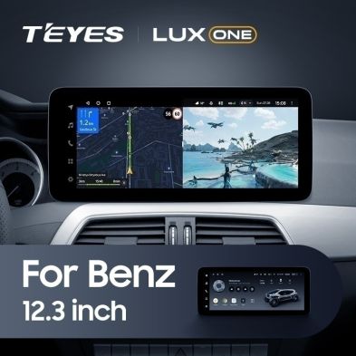 Штатная магнитола Teyes LUX ONE 6/128 Mercedes-Benz GLK-Class X204 (NTG 4.0) (2008-2012)
