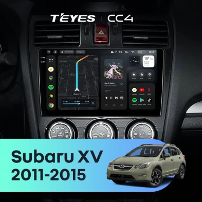 Штатная магнитола Teyes CC4 8/128 Subaru XV (2011-2015) Тип-B