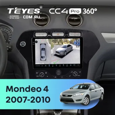 Штатная магнитола Teyes CC4 Pro 360 8/128 Ford Mondeo 4 (2007-2010) F2