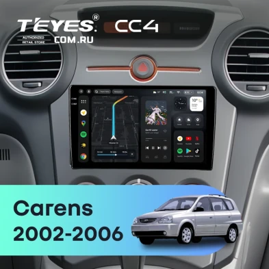Штатная магнитола Teyes CC4 6/64 Kia Carens 1 (2002-2006)