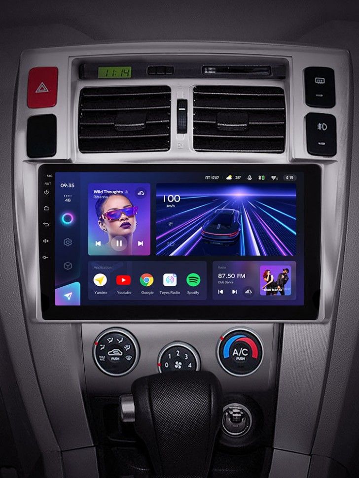 Штатная магнитола Teyes CC3 4/32 Hyundai Tucson 1 (2004-2009)