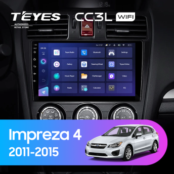 Штатная магнитола Teyes CC3L WiFi 2/32 Subaru Impreza 4 (2011-2015) Тип-B