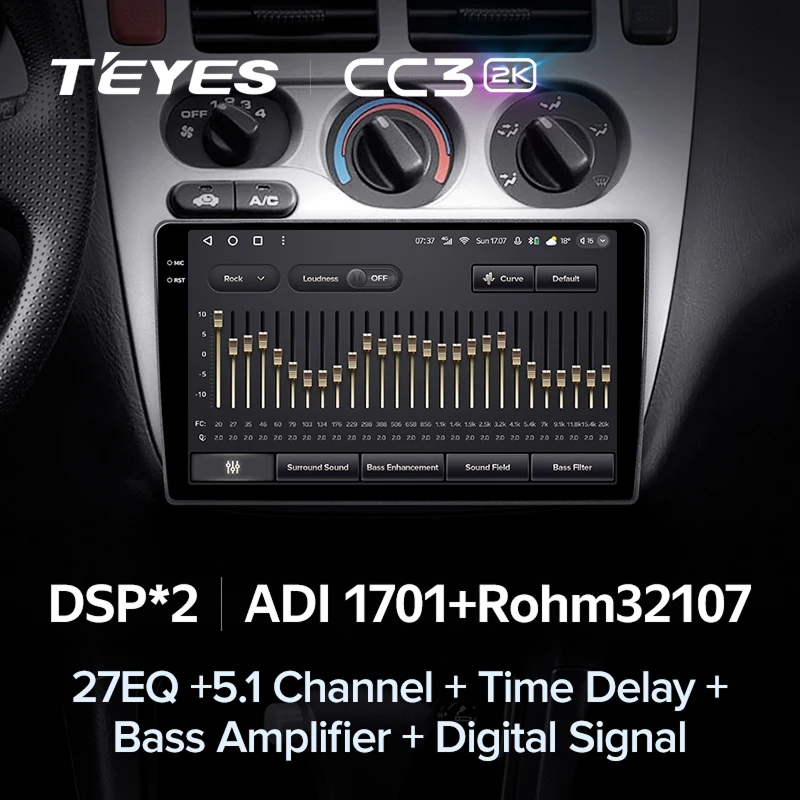 Штатная магнитола Teyes CC3 2K 6/128 Honda HR-V 1 (1998-2006)