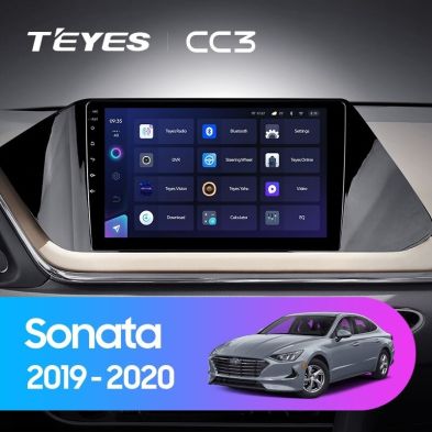 Штатная магнитола Teyes CC3 4/32 Hyundai Sonata DN8 (2019-2020) Тип-A