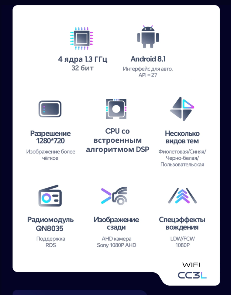 Штатная магнитола Teyes CC3L WiFi 2/32 Kia Soul 2 PS (2013-2019) Тип-C