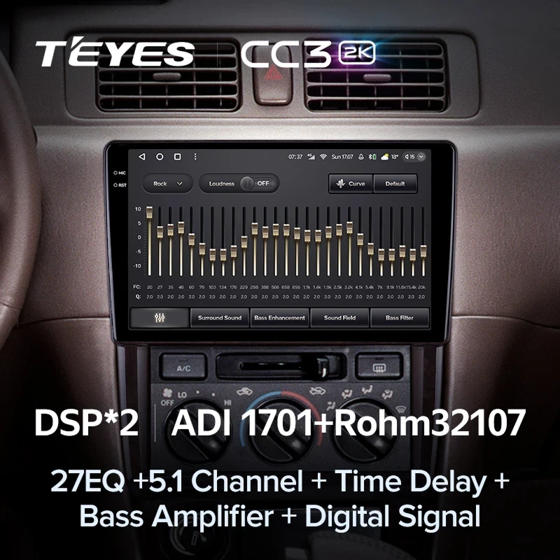 Штатная магнитола Teyes CC3 2K 4/32 Toyota Camry 5 XV 20 (1996-2002)