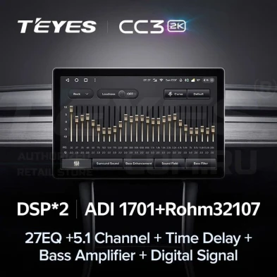 Штатная магнитола Teyes CC3 2K 4/64 Lada Xray (2015-2022) (11")