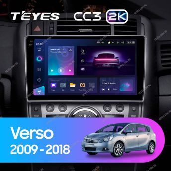 Штатная магнитола Teyes CC3 2K 360 6/128 Toyota Verso R20 (2009-2018) F1