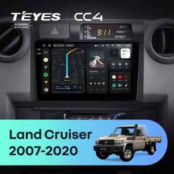 Штатная магнитола Teyes CC4 6/64 Toyota Land Cruiser 70 Series LC 79 (2007-2020)