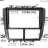 Переходная рамка Subaru Forester 3 SH (2007-2013) / Impreza GH GE (2007-2013) (9")
