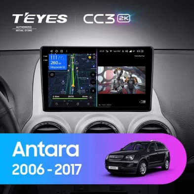 Штатная магнитола Teyes CC3 2K 4/64 Opel Antara 1 (2006-2017)