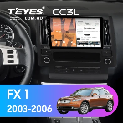 Штатная магнитола Teyes CC3L 4/64 Infiniti FX 1 (S50) (2003-2006)