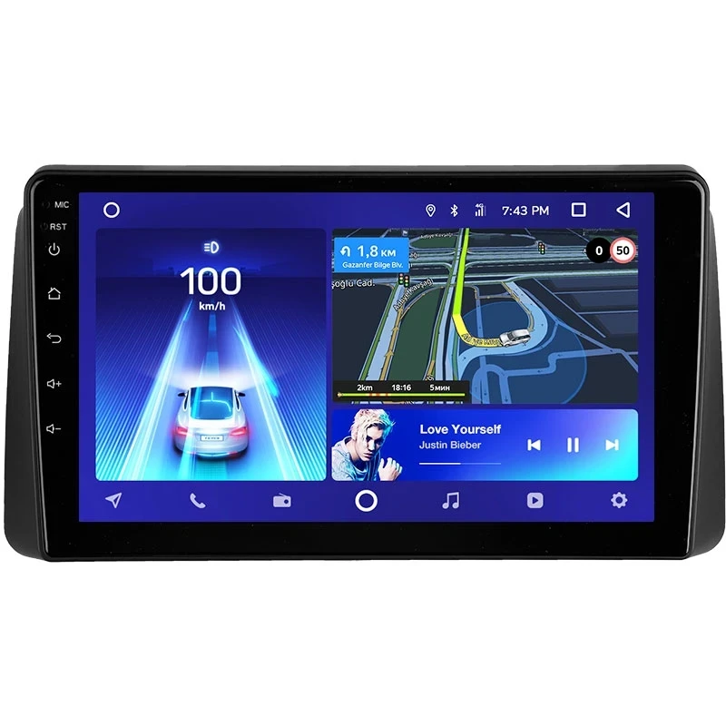 Переходная рамка Chrysler Grand Voyager 5 (2011-2015) (9")