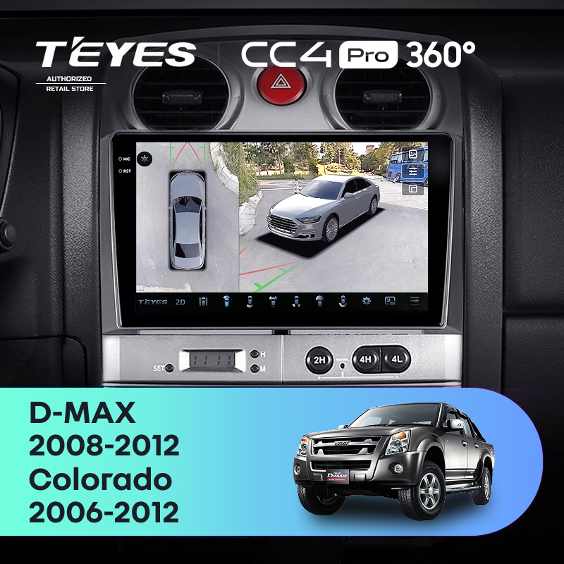 Штатная магнитола Teyes CC4 Pro 360 12/256 Chevrolet Colorado (2006-2012)