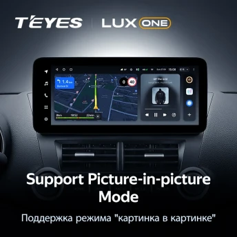 Штатная магнитола Teyes LUX ONE 6/128 Toyota Highlander 2 XU40 (2007-2013)