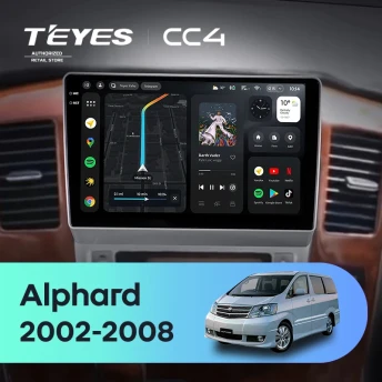 Штатная магнитола Teyes CC4 6/64 Toyota Alphard 1 H10 (2002-2005) F1