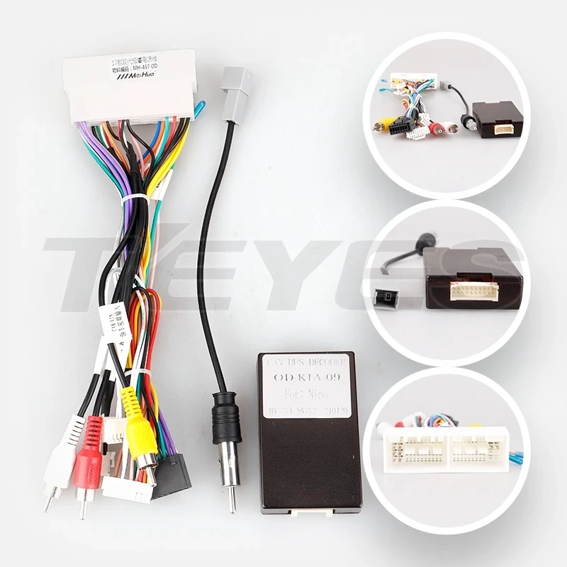 Переходная рамка Kia Niro DE (2016-2019) (9")